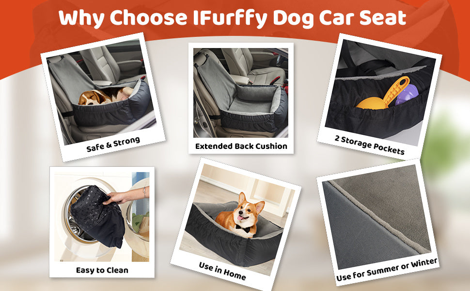 Cozy Dog Car Seat