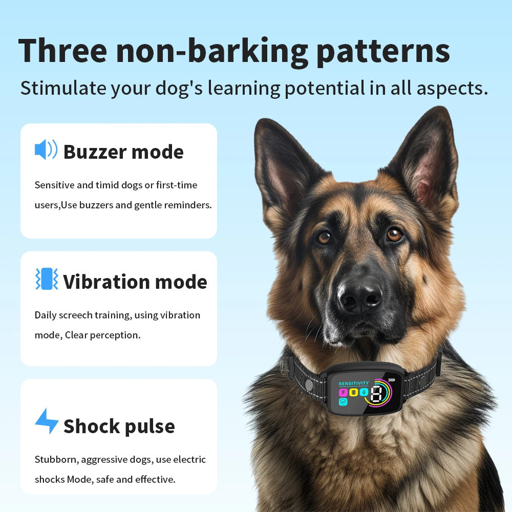 Smart Anti-Bark Dog Collar